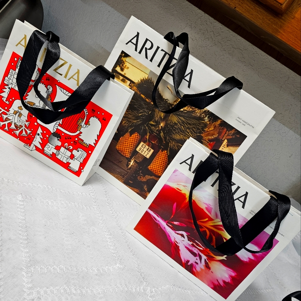 Aritzia Shopping Bags